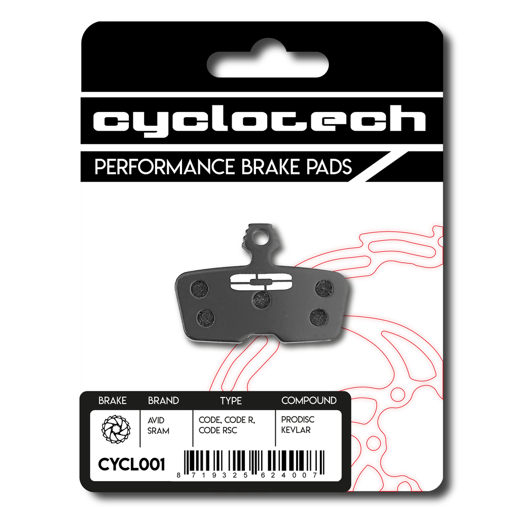 Prodisc Kevlar brake pads for Avid Code - Code R