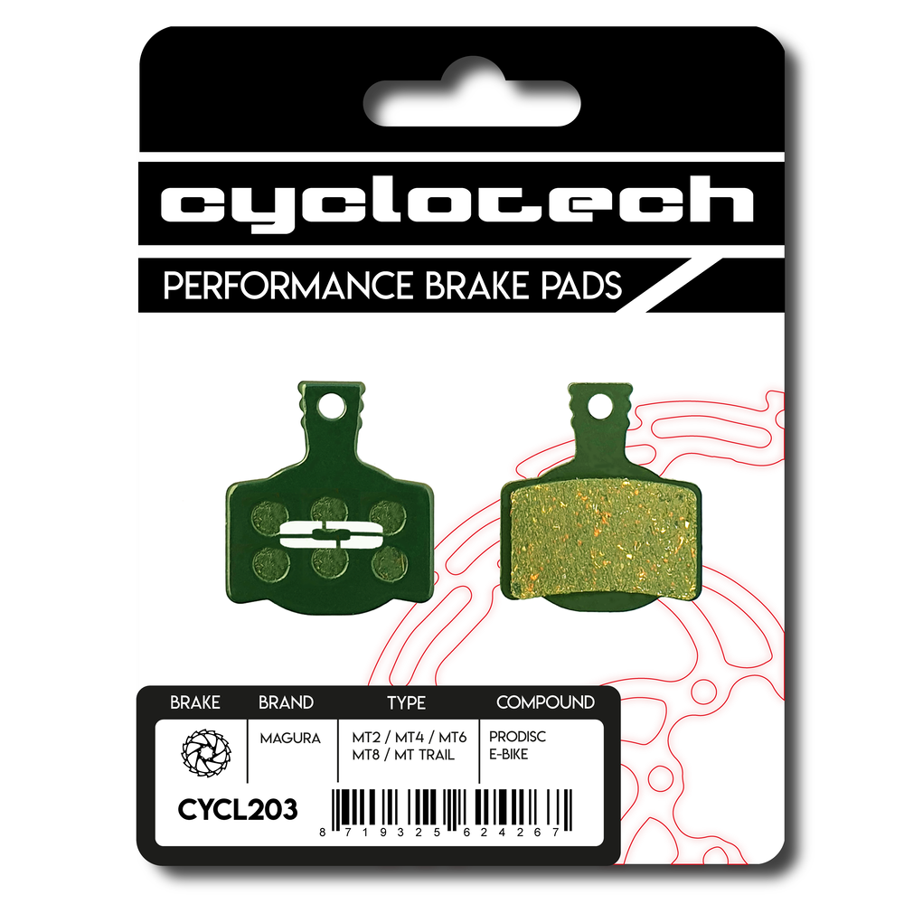 Prodisc E-bike brake pads for Magura MT2 - MT4 - MT6 - MT8 - CT4