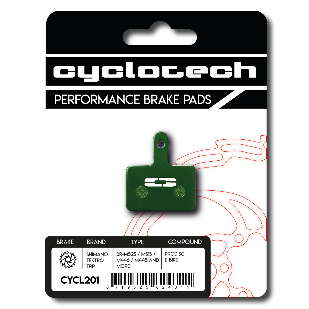 Prodisc E-bike brake pads for TRP Slate X2, HY-RD, Spyre, Spyke, Hylex