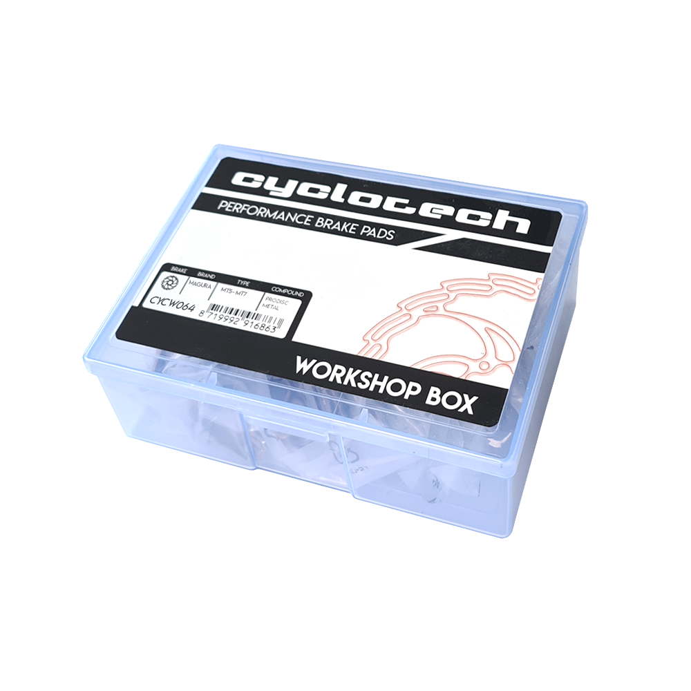 Workshop box (25 sets) Cyclotech Prodisc Metal for Magura MT5 -MT7 (4 pieces per set)