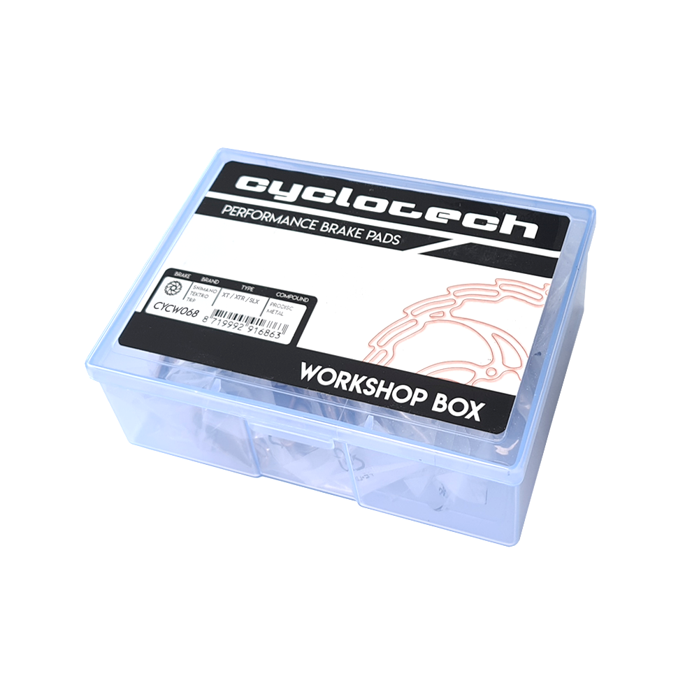 Workshop box (25 sets) Cyclotech Prodisc Metal  Shimano XT - XTR - SLX - DEORE