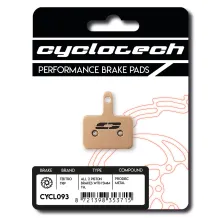 Tektro 2-piston 5 mm brake pads, Cyclotech Prodisc Metal
