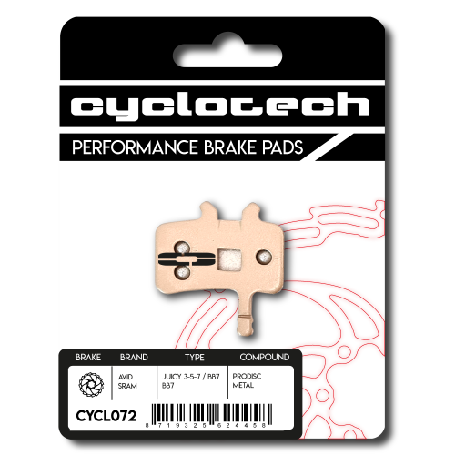 Prodisc Metal brake pads for Avid Juicy 3 - 5 - 7 - Avid BB7
