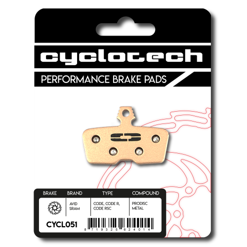 Prodisc Metal brake pads for Avid Code - Code R
