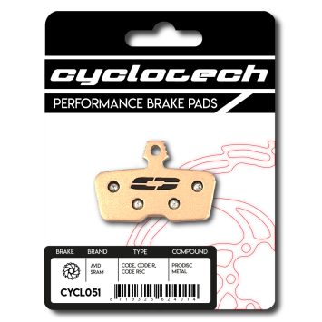 Prodisc Metal remblokken voor Sram Code - Code R - Code RSC