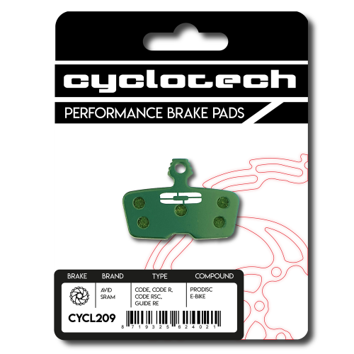 Prodisc E-bike brake pads for Sram Code - Code R - Code RSC