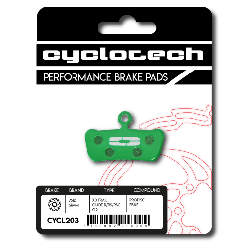 Prodisc E-bike brake pads for Avid XO Trail
