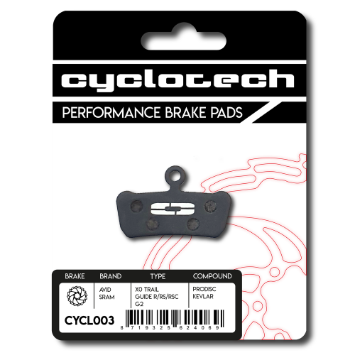 Prodisc Kevlar brake pads for Sram G2 - Sram Guide