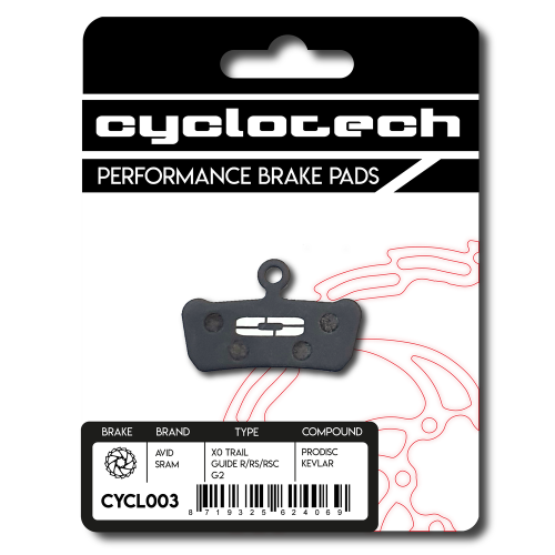 Prodisc Kevlar brake pads for Avid X0 Trail