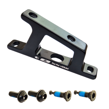 Adapter Vork Flatmount + 40mm