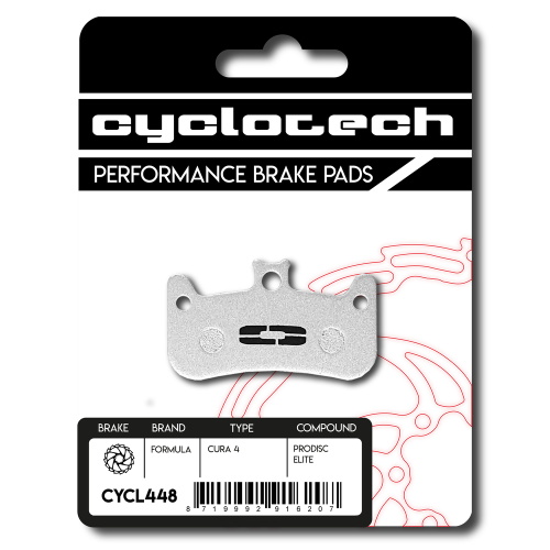 Prodisc Elite brake pads for Formula Cura 4