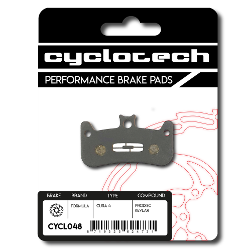 Prodisc Kevlar brake pads for Formula Cura 4