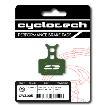 Prodisc E-bike remblokken voor Formula Cura / R1 / RX / R0 / Mega / The One
