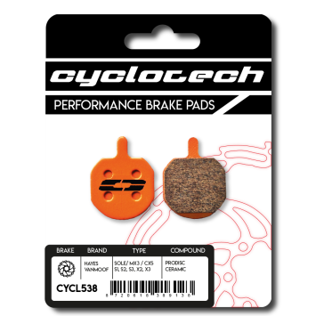 Prodisc Ceramic remblokken voor Hayes Sole - MX3 - CX5