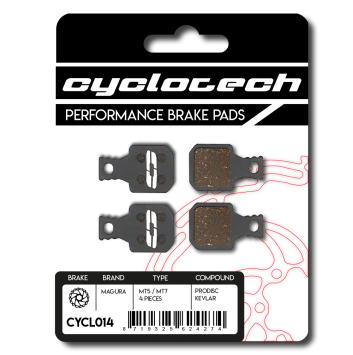 Prodisc Kevlar remblokken voor Magura MT5 - MT7 - CT5 (4pcs)