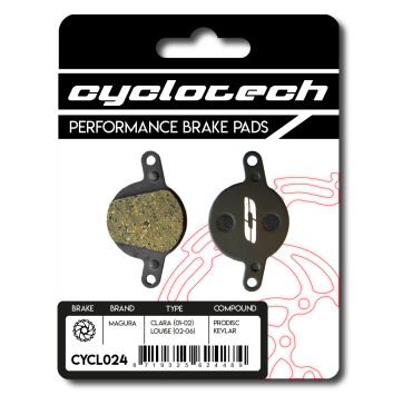 Prodisc Kevlar remblokken voor Magura Clara (01-02) + Louise (02-06)