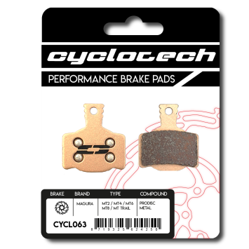 Prodisc Metal remblokken voor Magura MT2 - MT4 - MT6 - MT8 - CT4