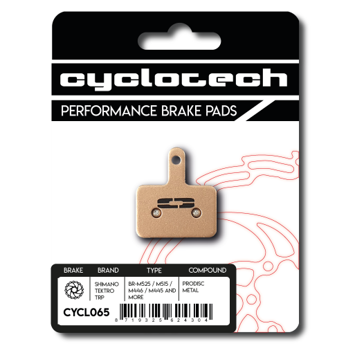 Prodisc Metal brake pads for Tektro Auriga - Draco - Gemini - Orion