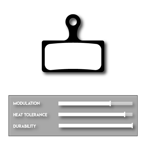 Prodisc Metal brake pads for Shimano XT - XTR - SLX - DEORE