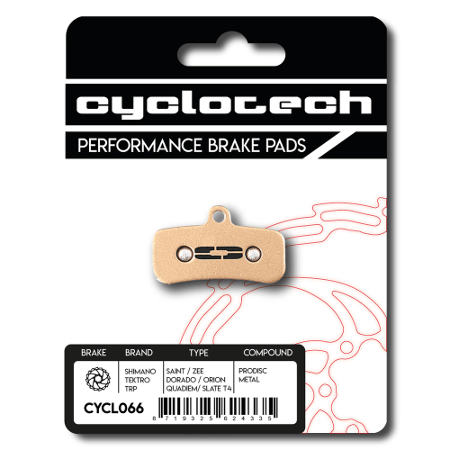 Prodisc Metal brake pads for TRP Quadiem - Slate T4