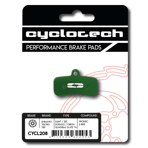 Prodisc E-bike brake pads for TRP Quadiem - Slate T4