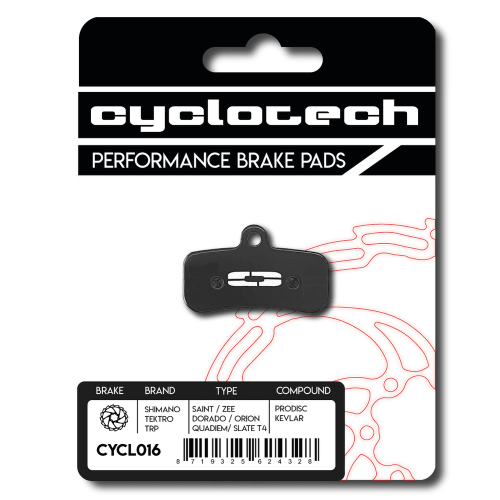 Prodisc Kevlar brake pads for Tektro Dorado - Orion 4 Piston