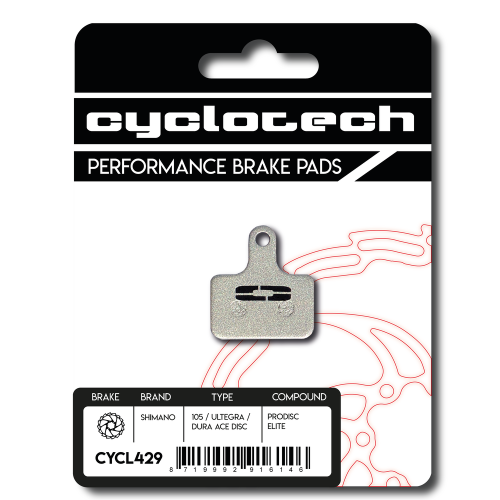 Prodisc Elite brake pads for TRP Hylex RS flat mount