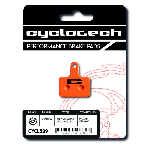 Prodisc Ceramic brake pads for TRP Hylex RS flatmount