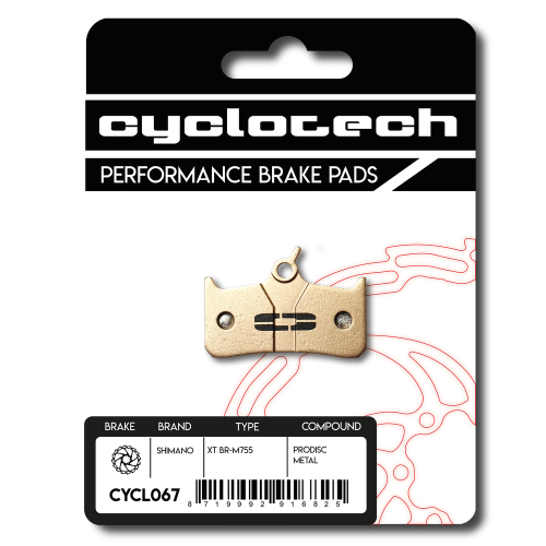 Prodisc Metal brake pads for Shimano Deore XT BR-M 755