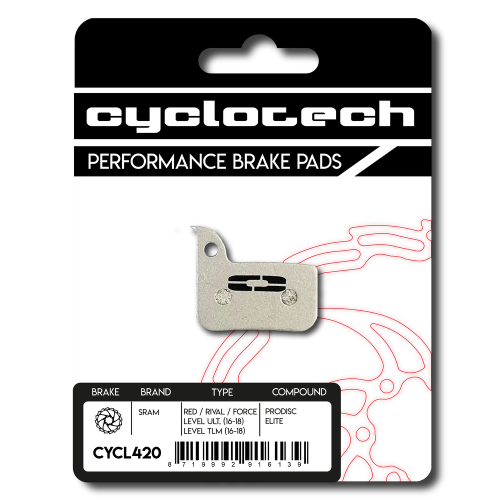 Prodisc Elite brake pads for Sram Red - Rival - Force - Hydro - Level