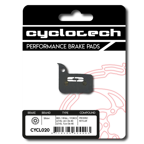 Prodisc Kevlar brake pads for Sram Red - Rival - Force - Hydro - Level