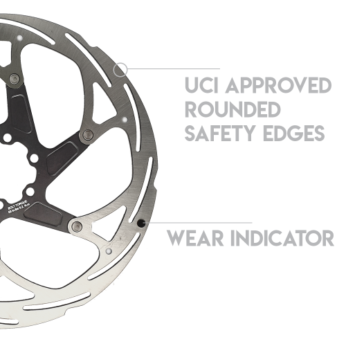 Elite FL 6-bolt Rotor 180 mm